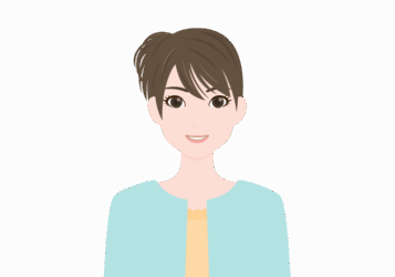 女性の髪形（まとめ髪）