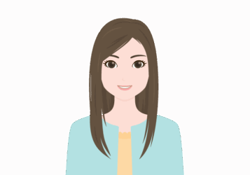 女性の髪形（ロングヘアー）