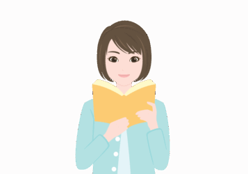 本を読む女性