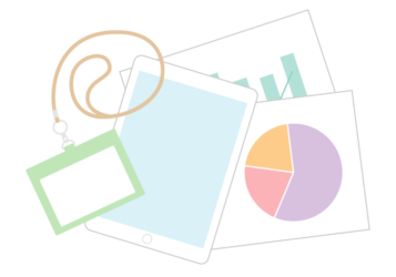 タブレットと文書 タブレットと文書